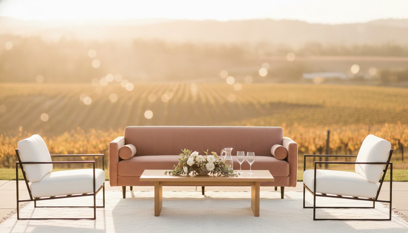 Wedding Furniture Rentals in the Central Valley: 2026 Style & Planning Guide