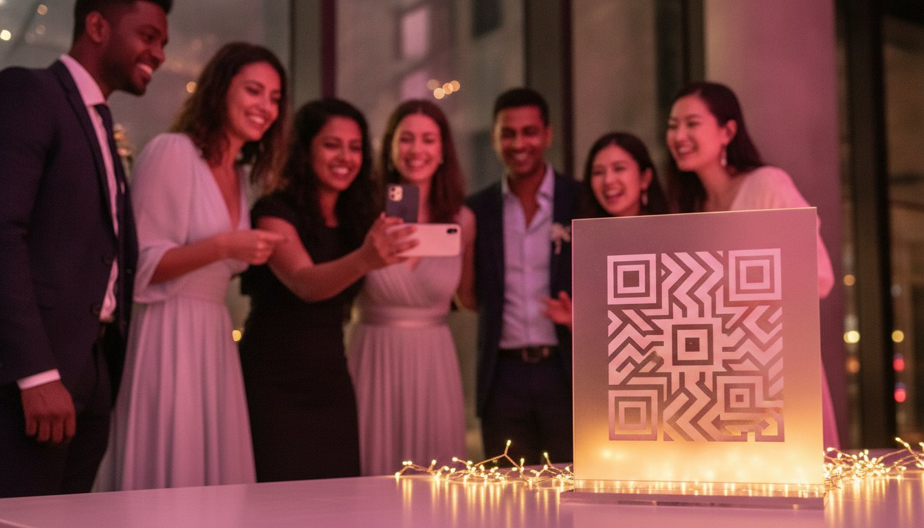 Wedding QR Code Sign Ideas: Capture Every Candid 2026 Memory