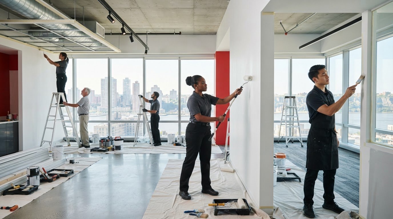 Weekend Painting Contractors: A Guide for NJ Businesses
