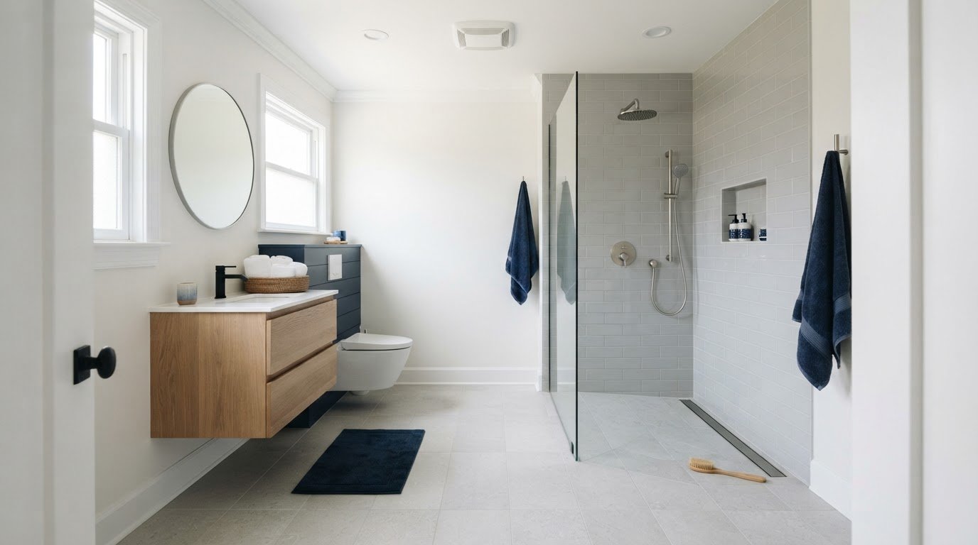 Wet Room Bathroom Layout: Pros and Cons for Small Footprints