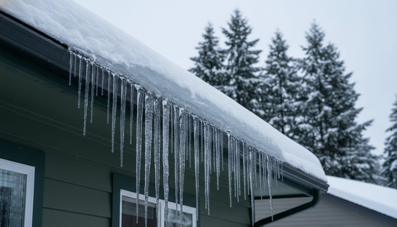 What Causes Ice Dams on Roofs in Washington? A Local Homeowner’s Guide