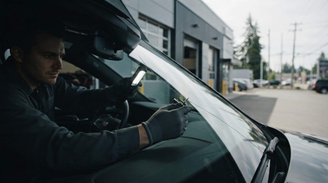 What Is a Stress Crack in a Windshield? Causes, Safety, and Solutions