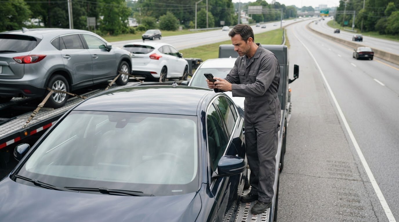 What Is the Risk of Windshield Damage on an Open Car Carrier?