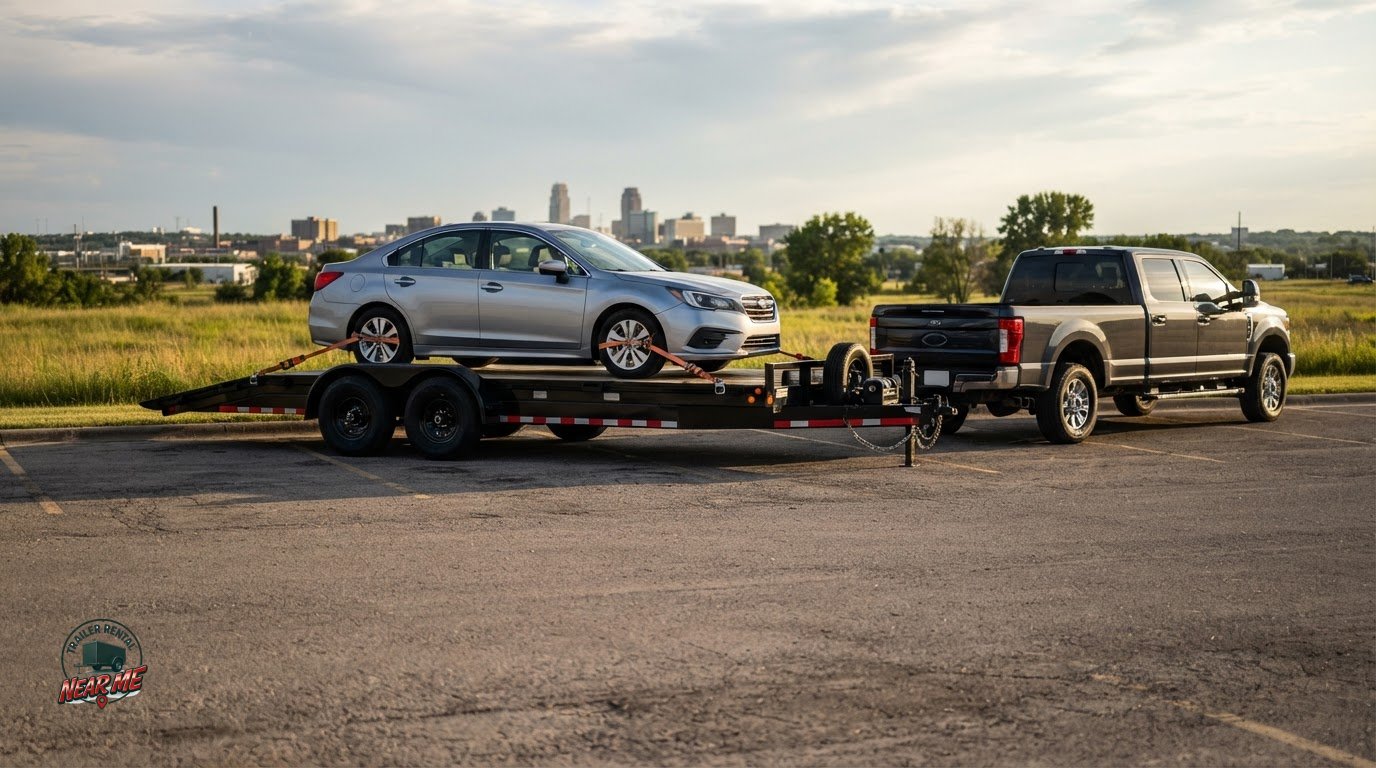 What Size Trailer to Haul a Car? Omaha Rental Guide