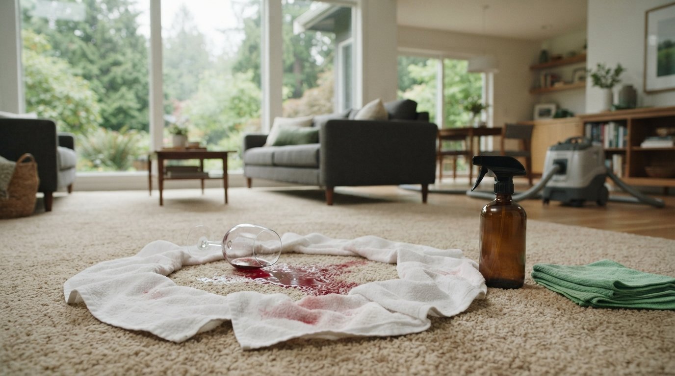 What to Do After a Big Spill on Carpet: An Emergency Guide