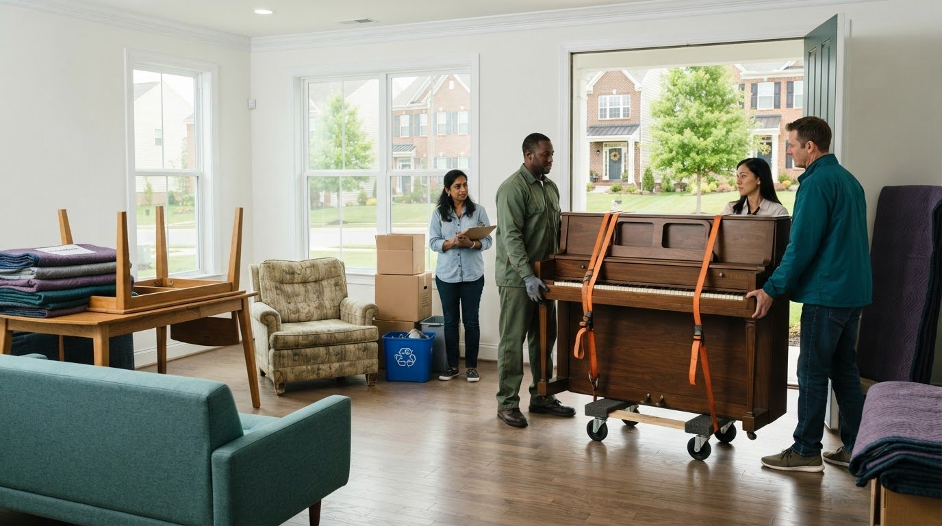 What to Do With Unwanted Furniture After Moving in Ashburn