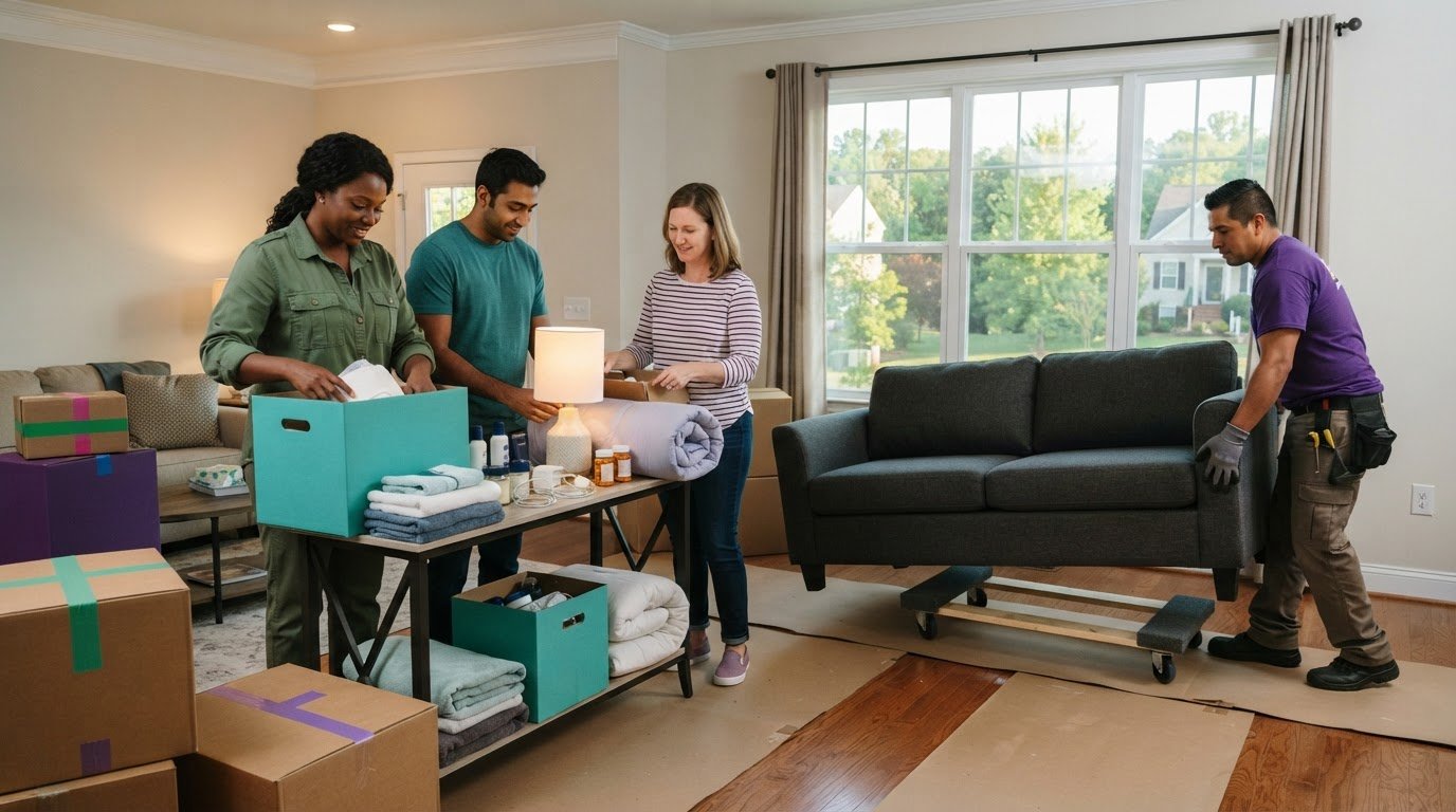 What to Unpack First in Manassas Park: A Checklist