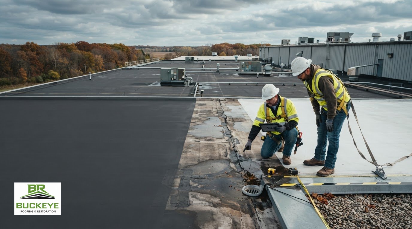 When Is It Time to Stop Patching a Commercial Flat Roof?