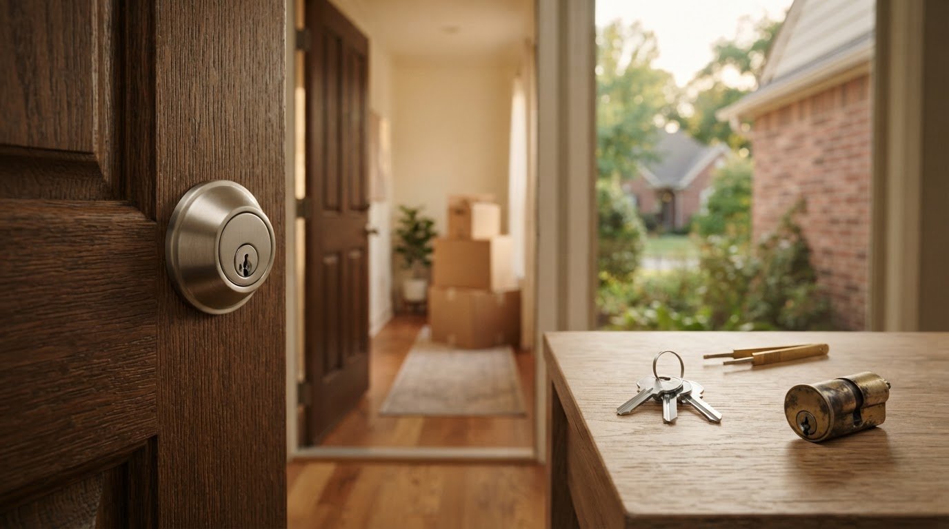 When to Rekey Locks After Moving or Replace Them