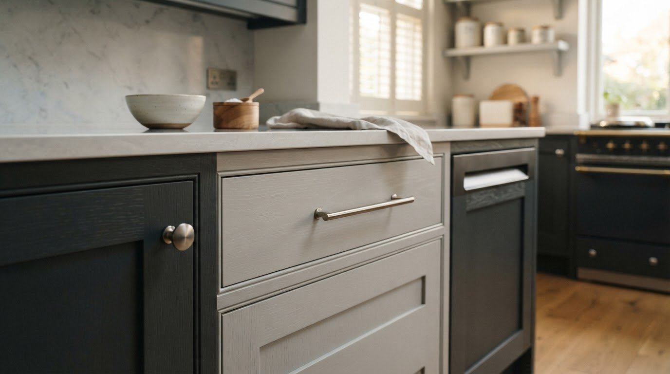 Which kitchen cabinet handles suit your cabinets?