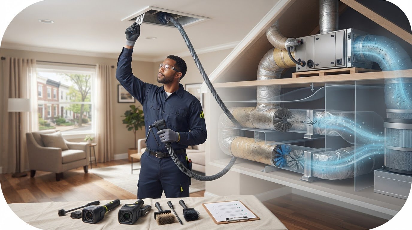 Whole Home Air Duct Cleaning Costs in Philadelphia