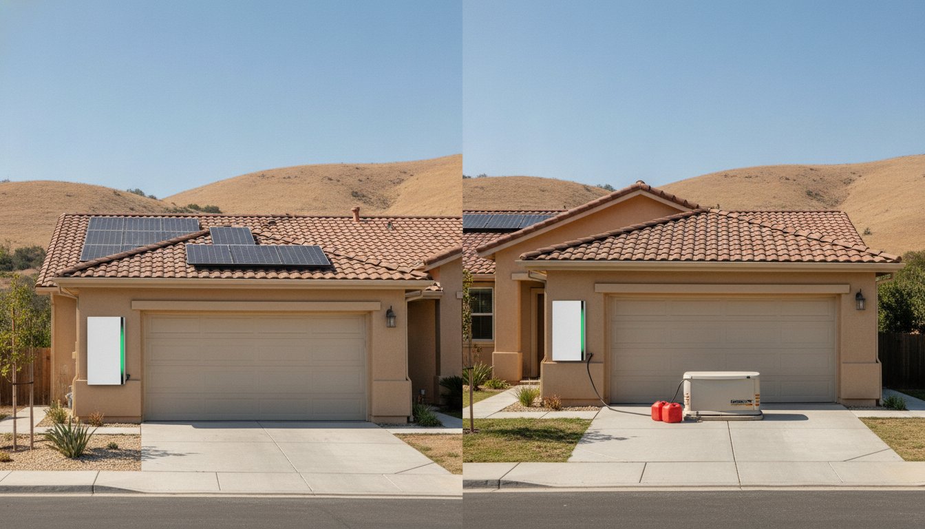 Whole Home Battery vs Generator: Which Backup is Best for Southern California in 2026?