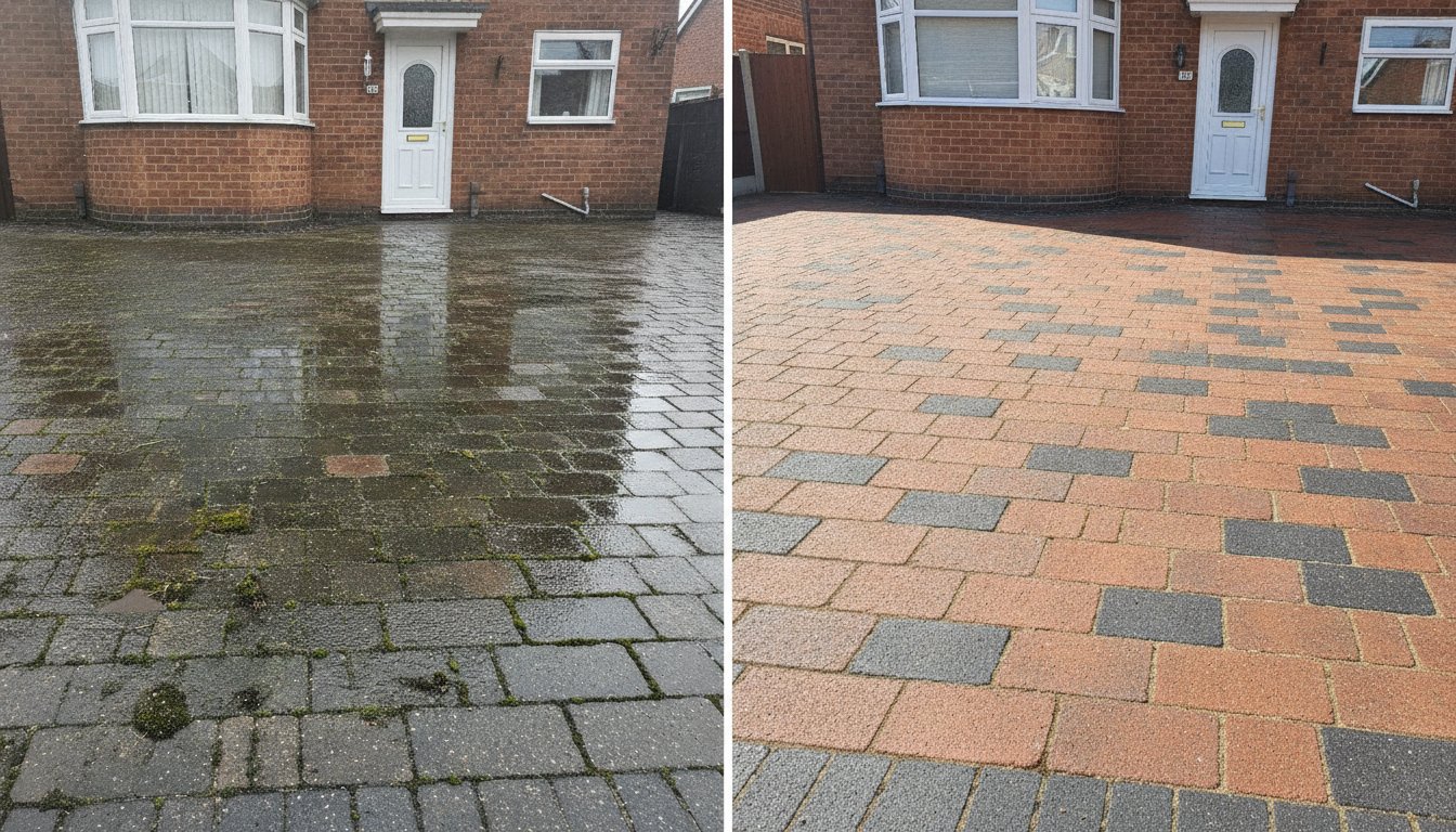 Why Is My Driveway Going Green? (And How to Stop It for Good!)