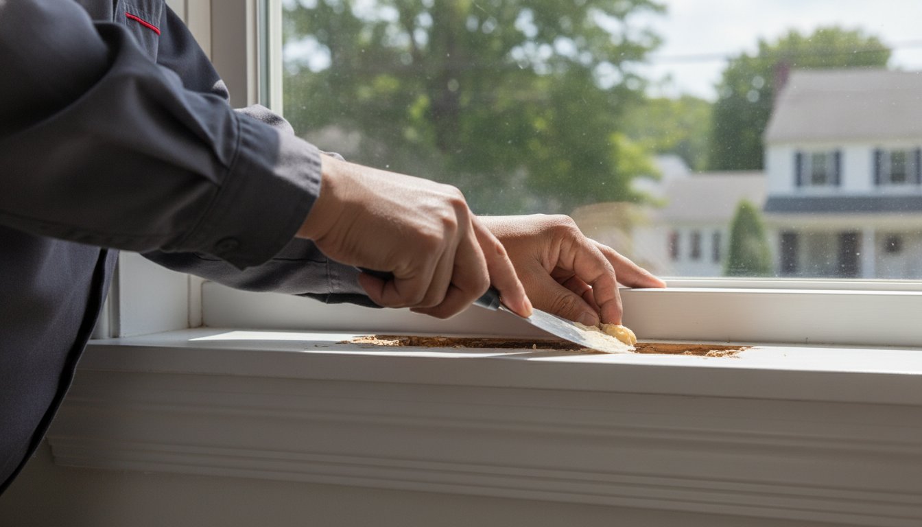 Window Sill Rot Repair Before Painting: The NJ Homeowner’s Restoration Guide