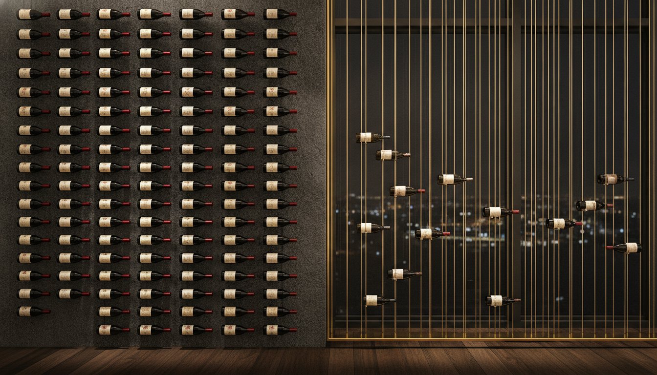 Wine Pegs vs. Cable Racks: Choosing the Best Modern Wine Display System