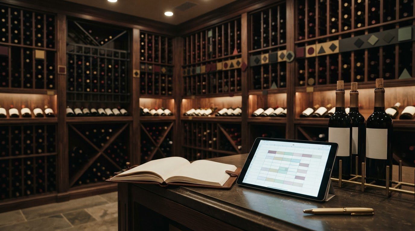 Wine Rack Organization Systems: Organize Your Collection with a Spreadsheet