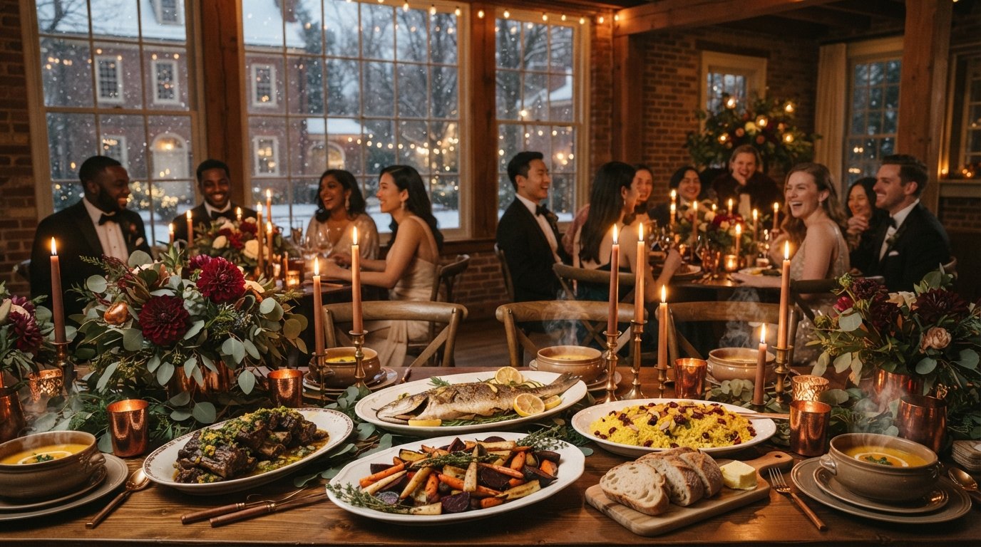 Winter Wedding Catering Menu Ideas: Warming Comfort Meets Elevated Flavor in 2026