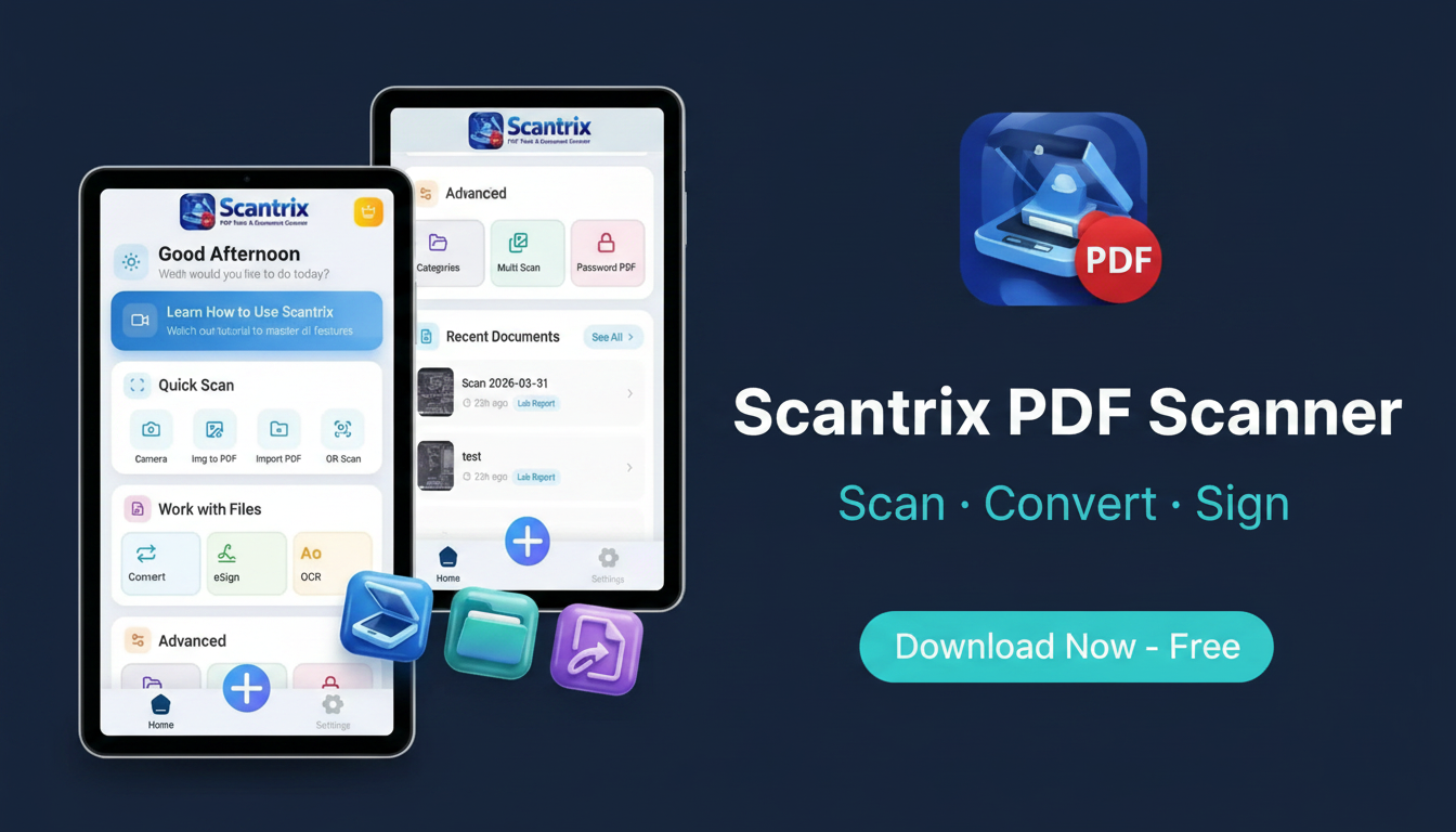 Scantrix PDF Scanner