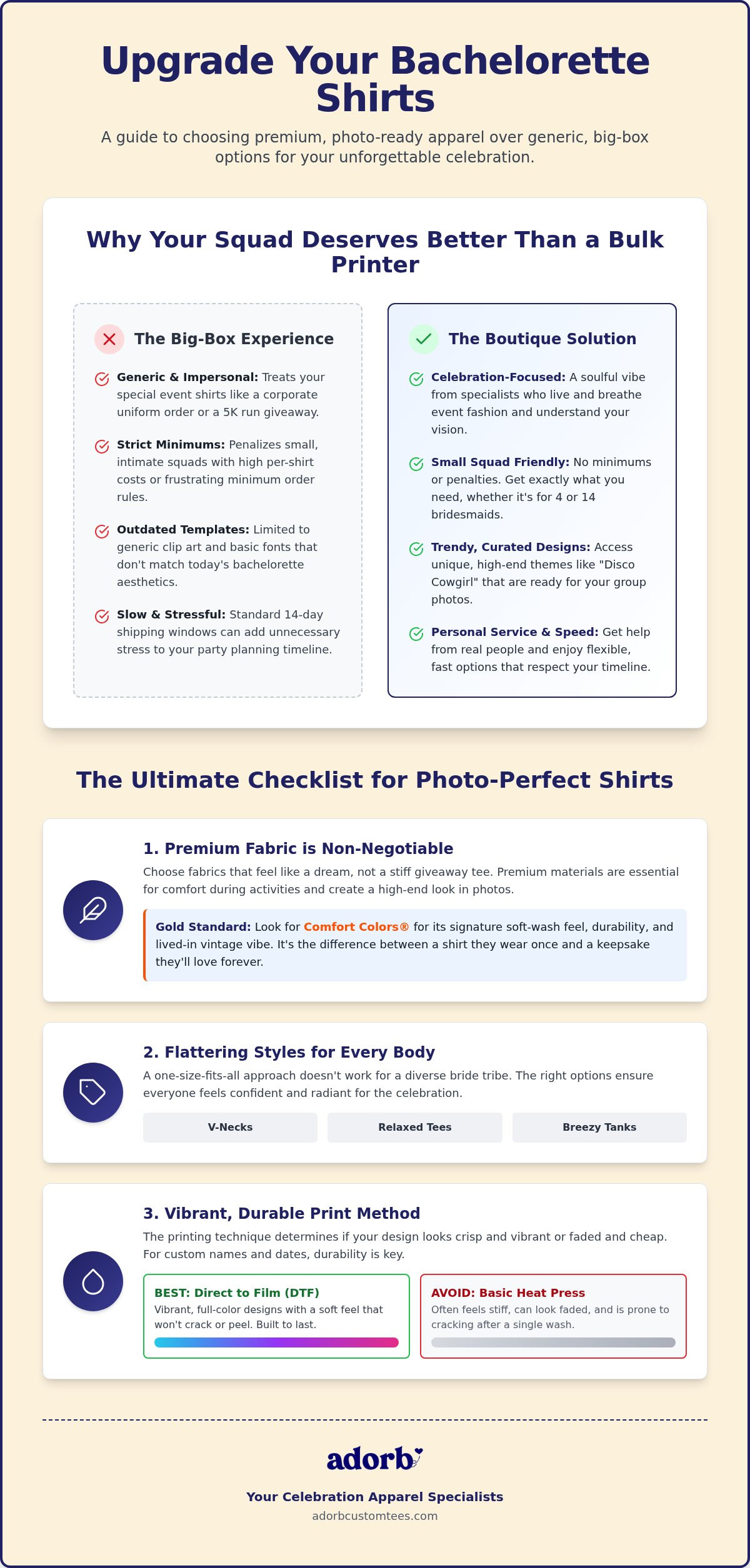 Alternatives to custom ink for bachelorette shirts