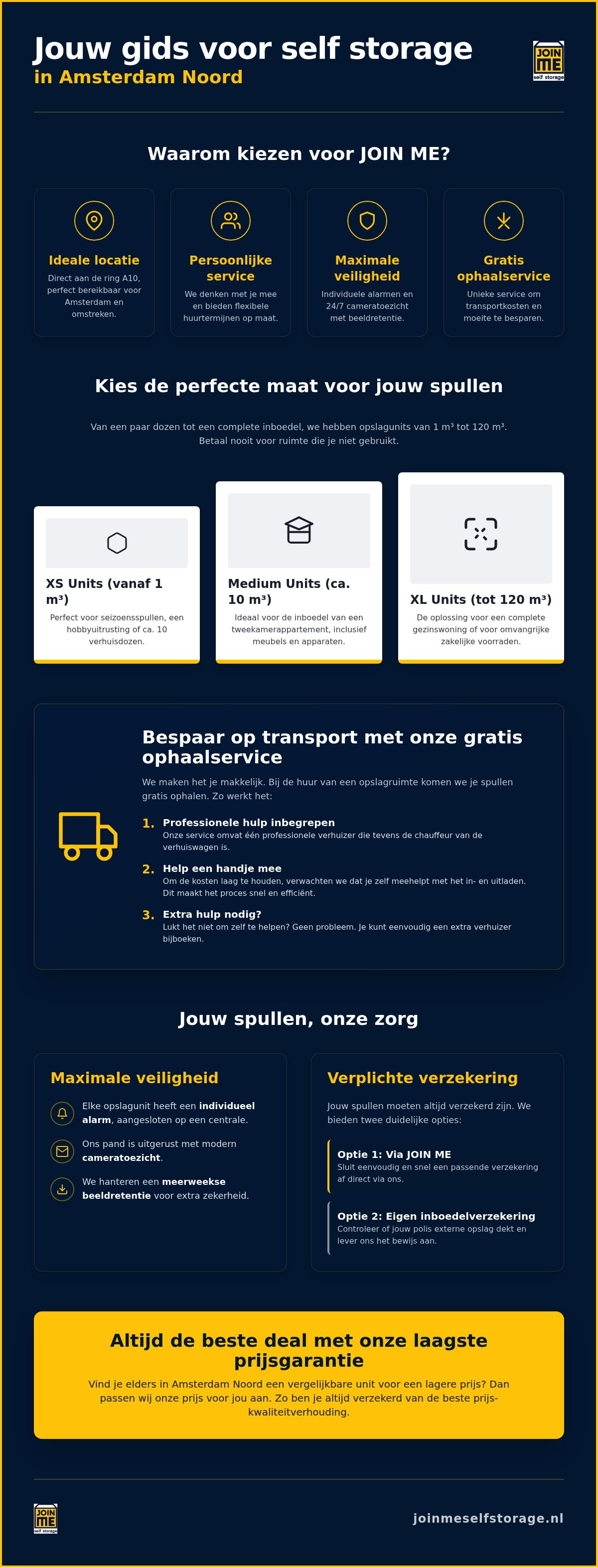 Self storage Amsterdam Noord