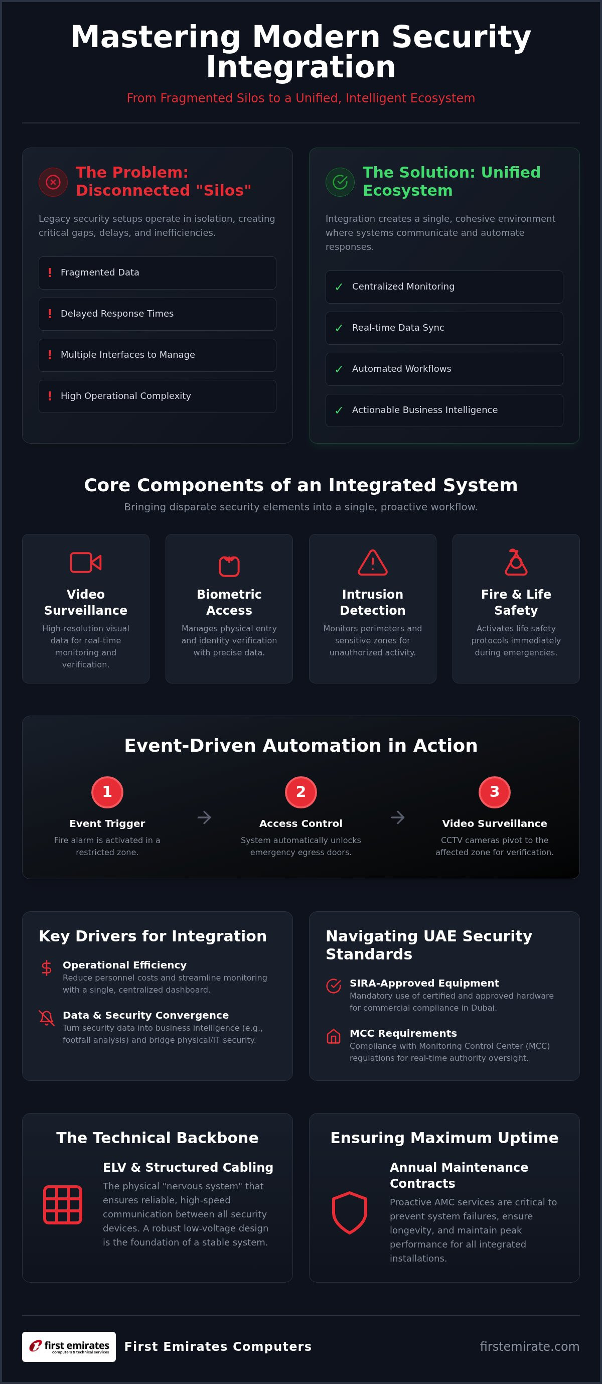 Security system integration services