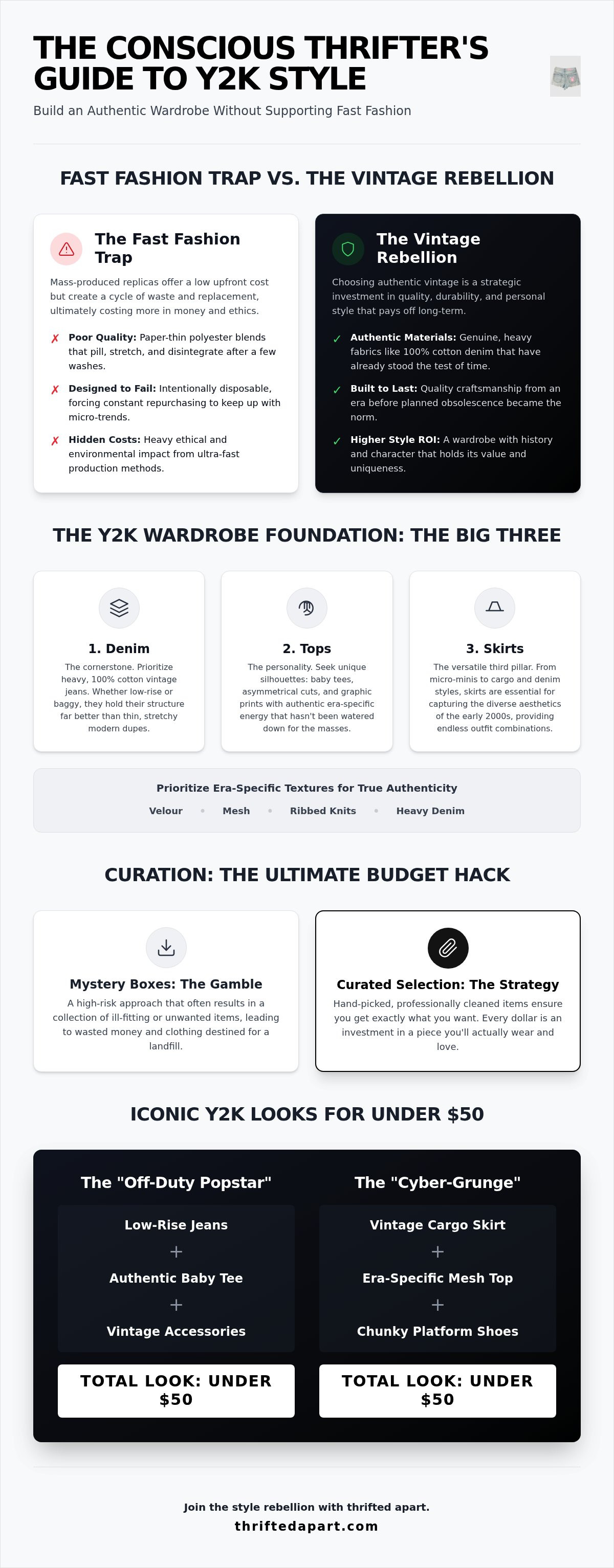 Y2k style on a budget