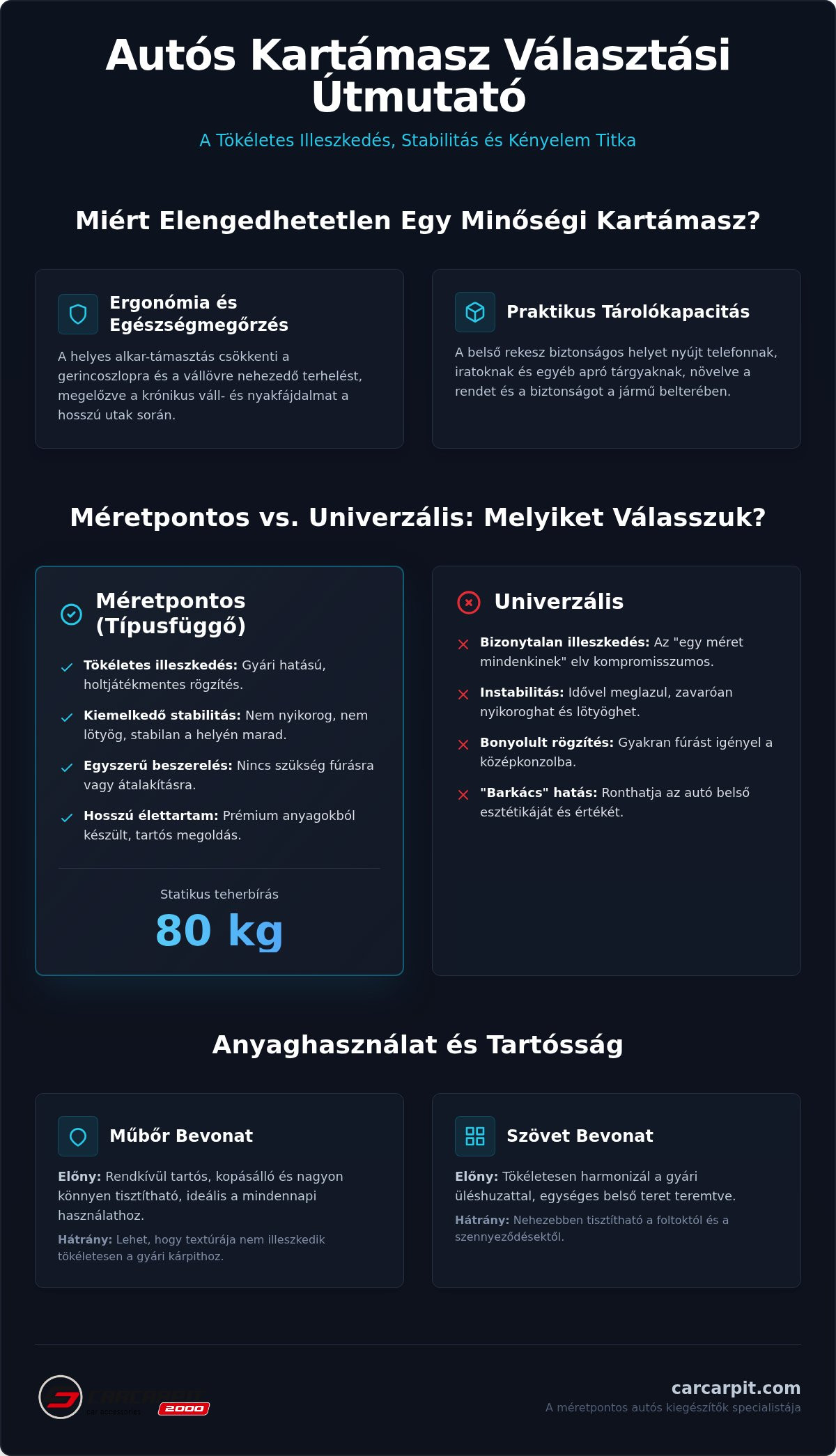 Autós kartámasz