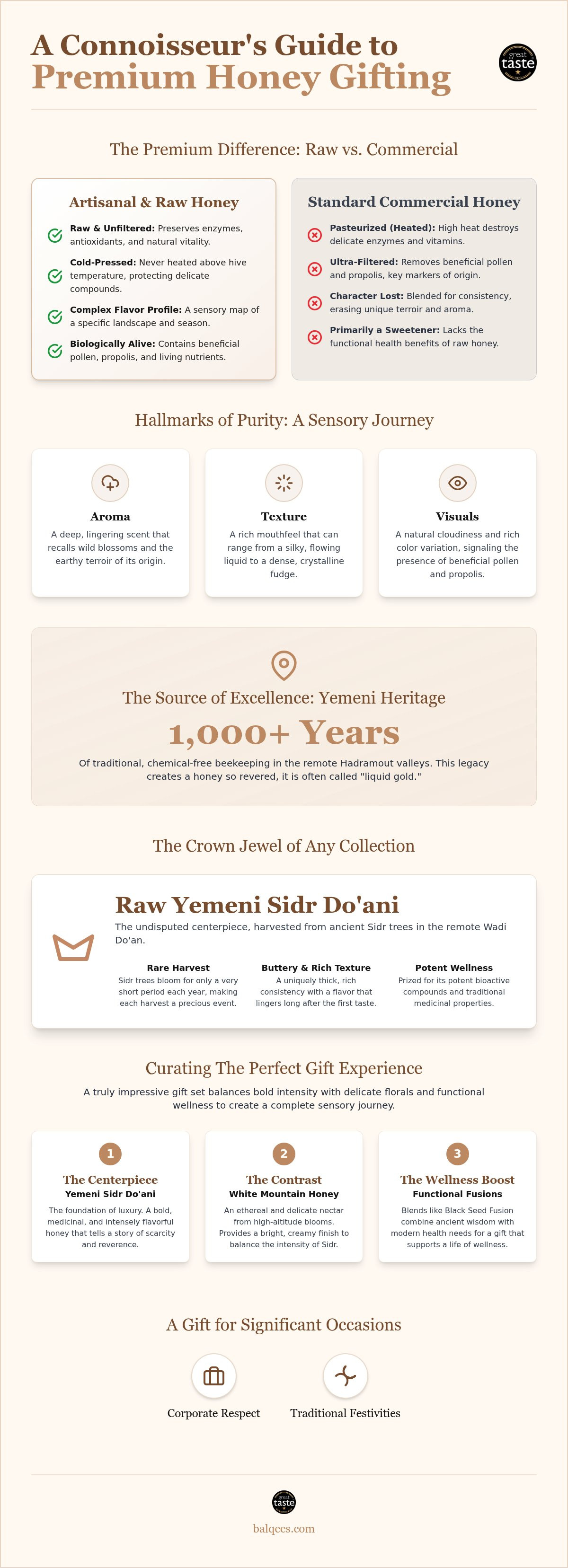 Premium honey gift box Dubai