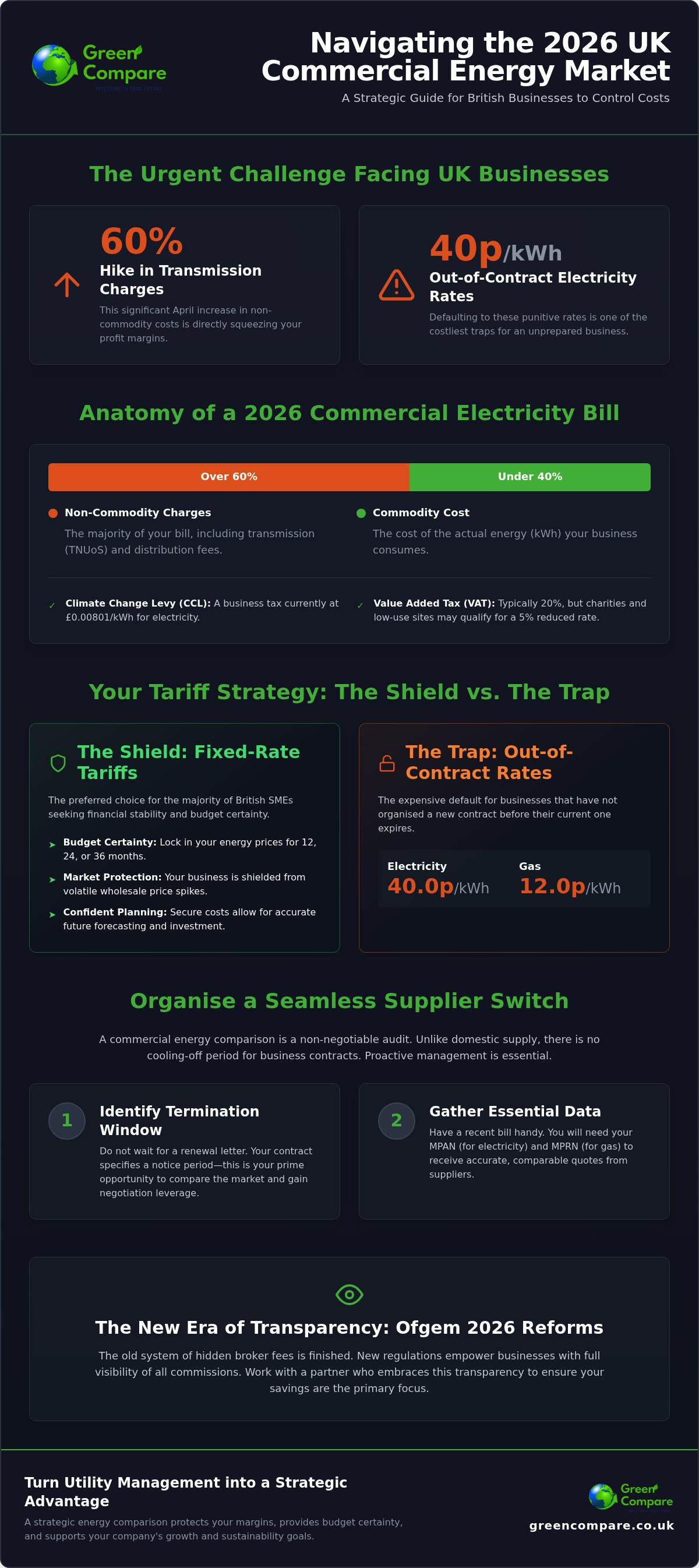 Commercial energy comparison