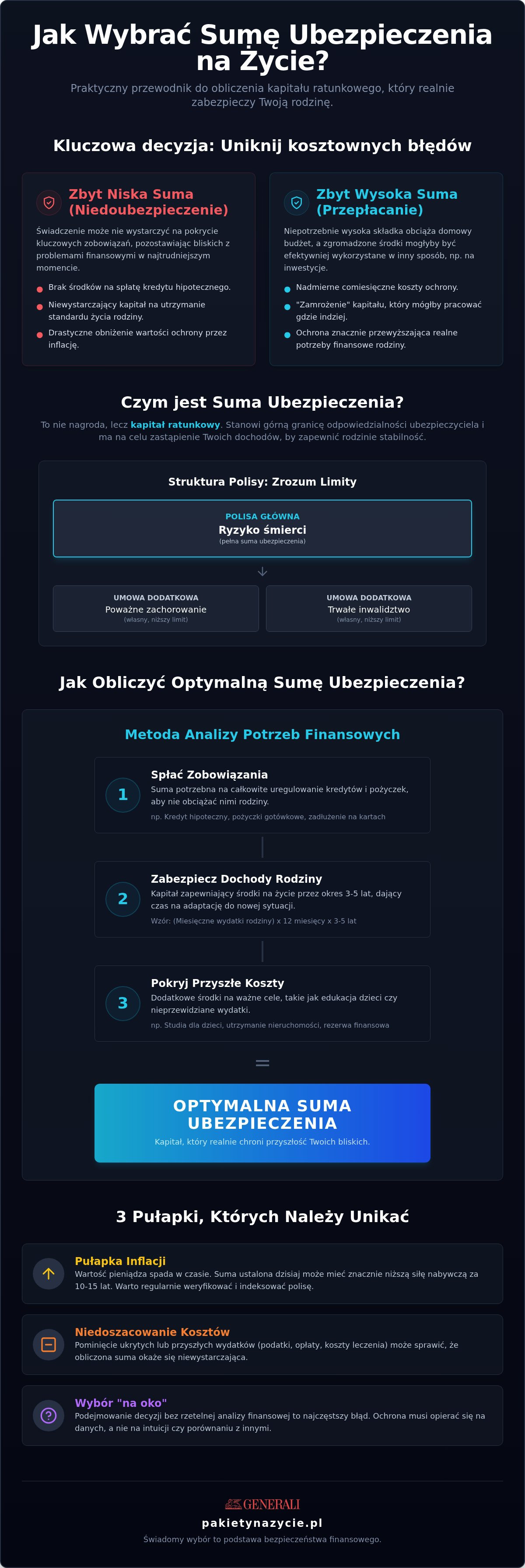 Jak wybrać sumę ubezpieczenia na życie