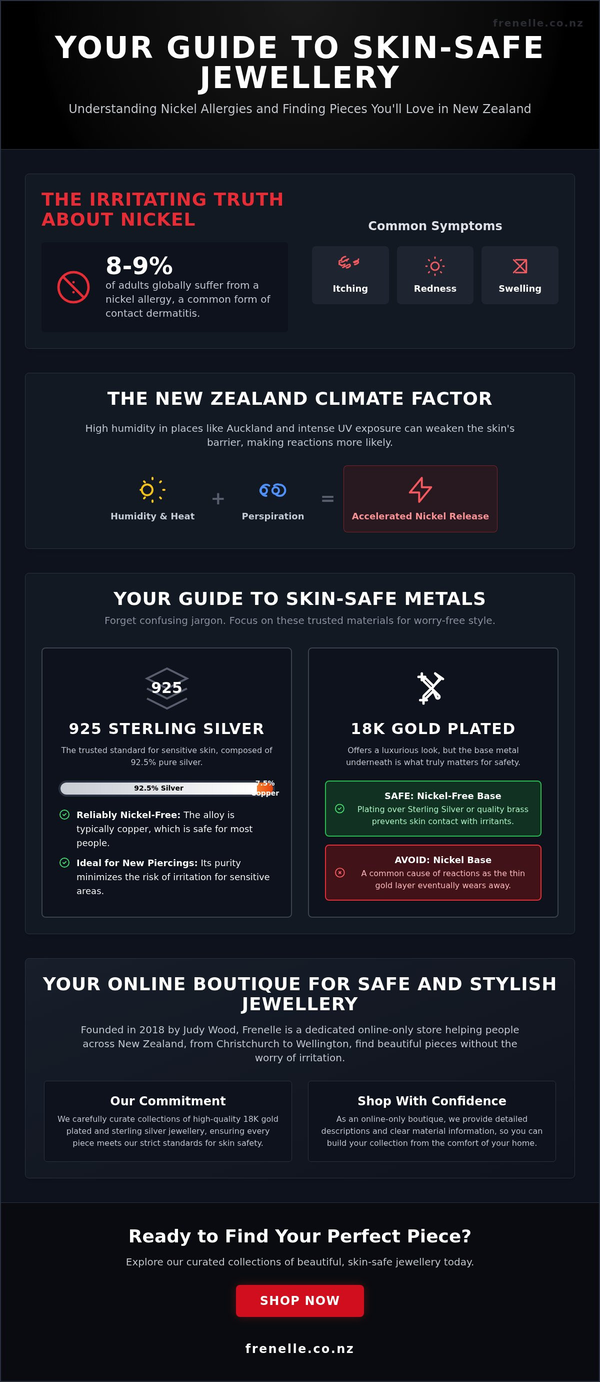 Nickel free jewellery new zealand