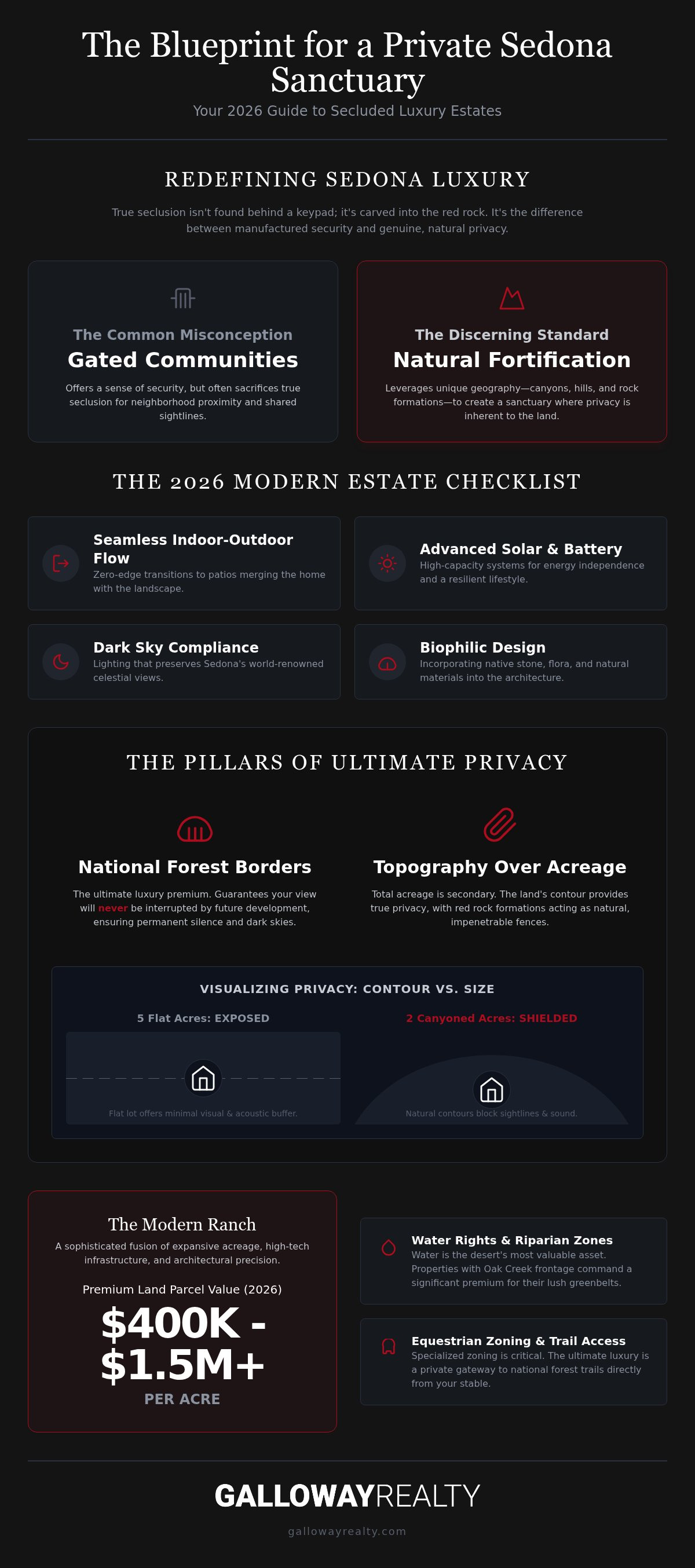 Private luxury estates Sedona
