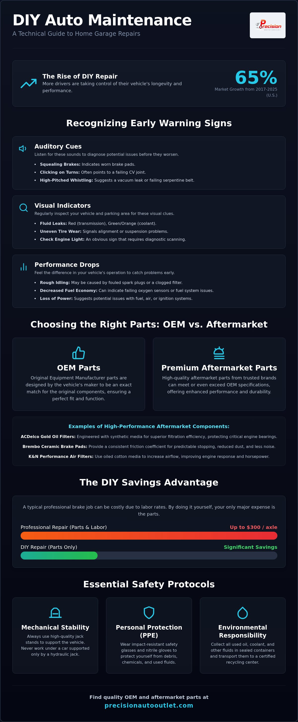 DIY car maintenance parts Dallas