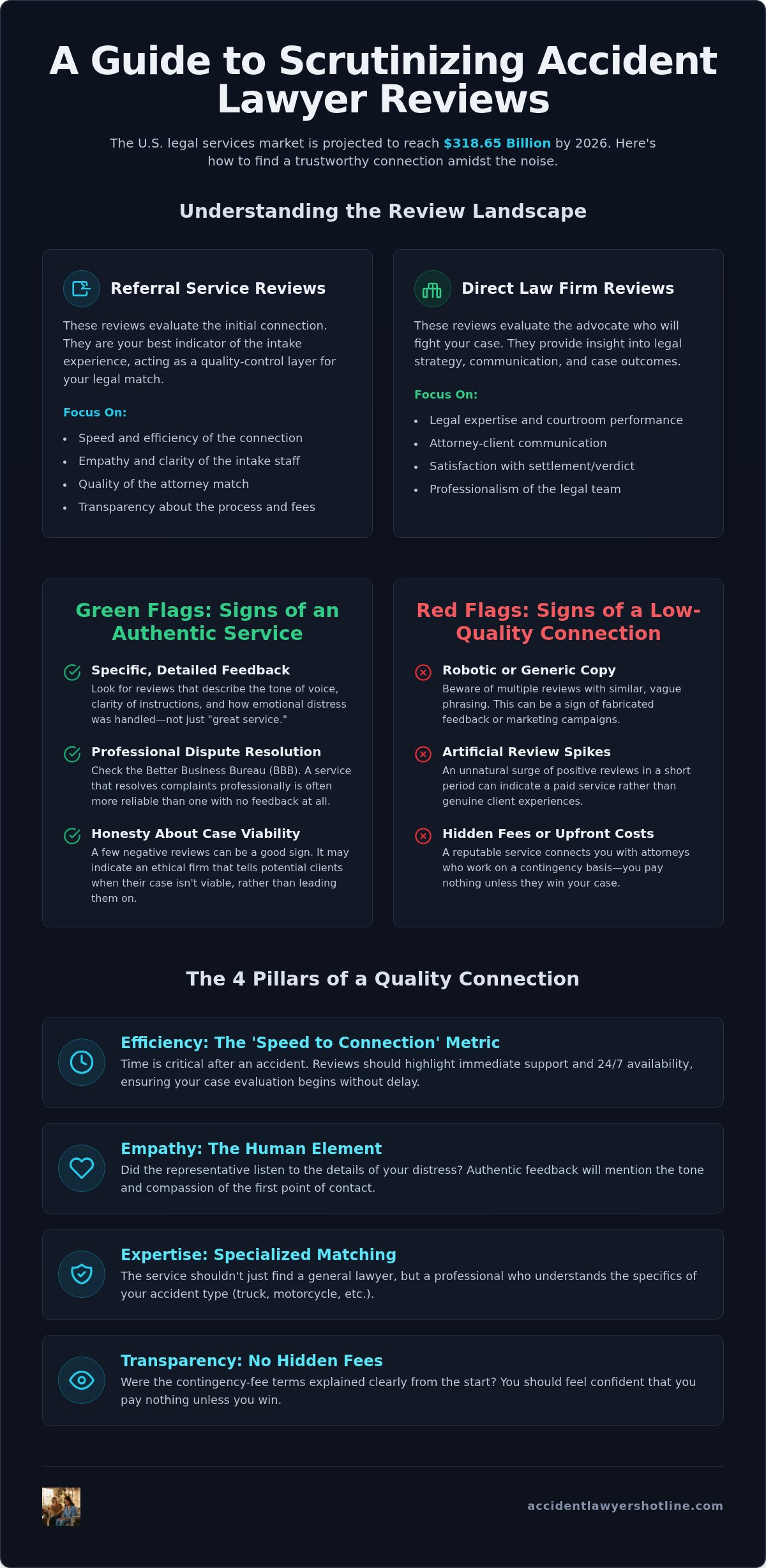 Accident Lawyers Hotline Reviews: Evaluating Your Legal Connection in 2026
