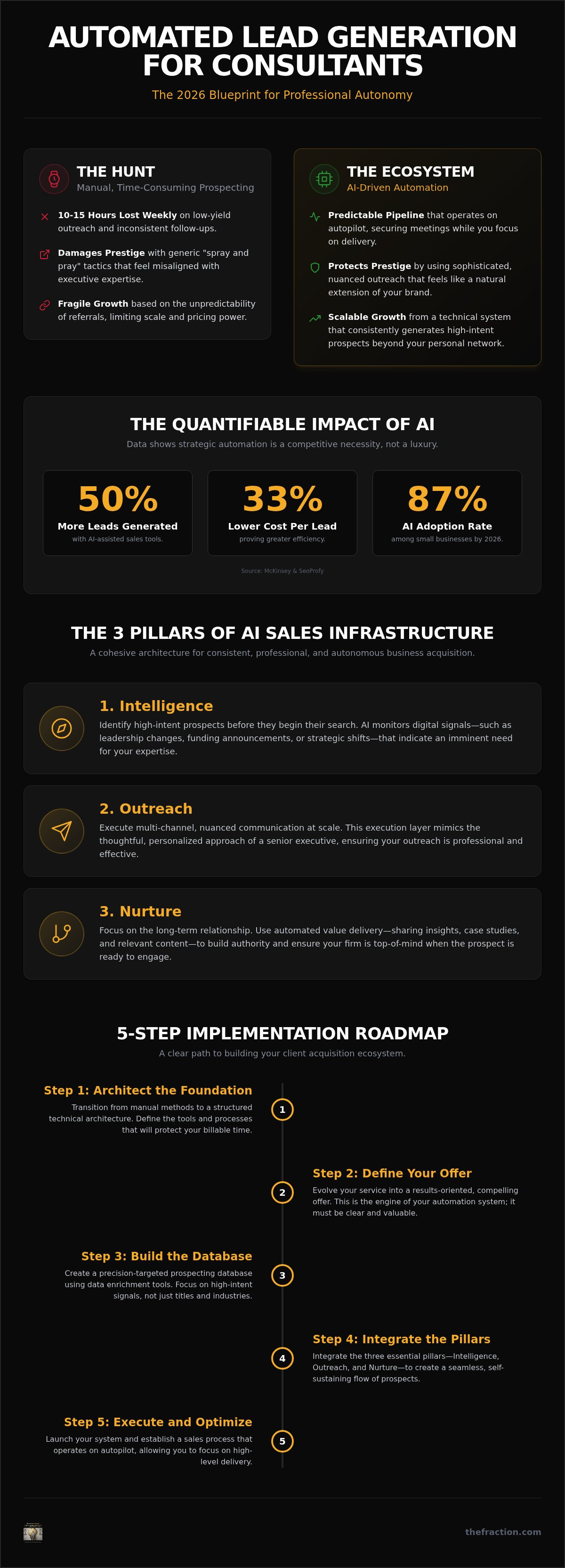 Automated lead generation for consultants