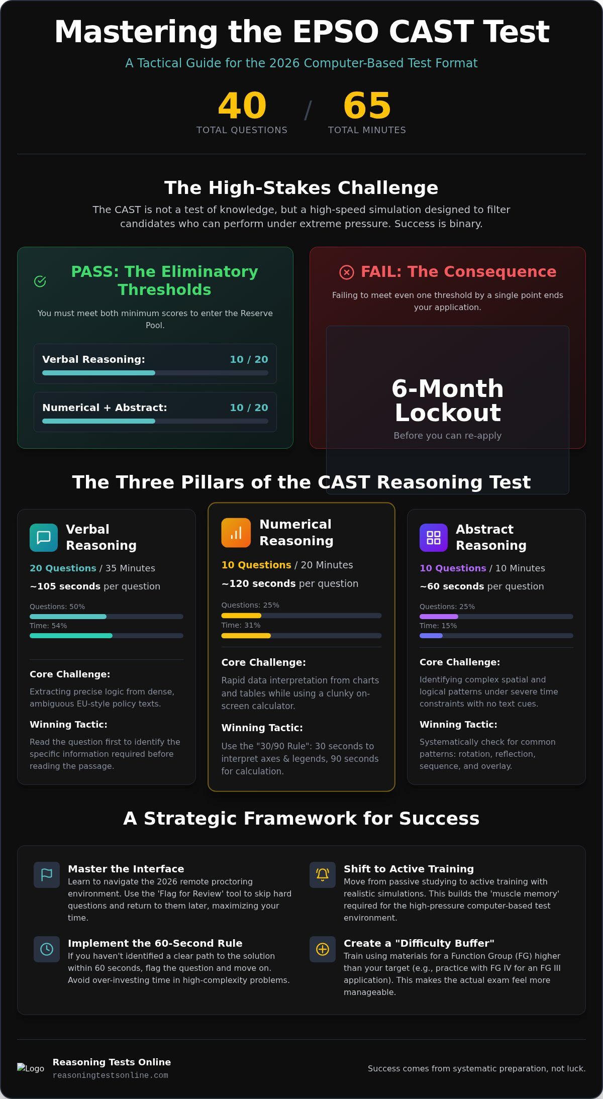 EPSO CAST test format