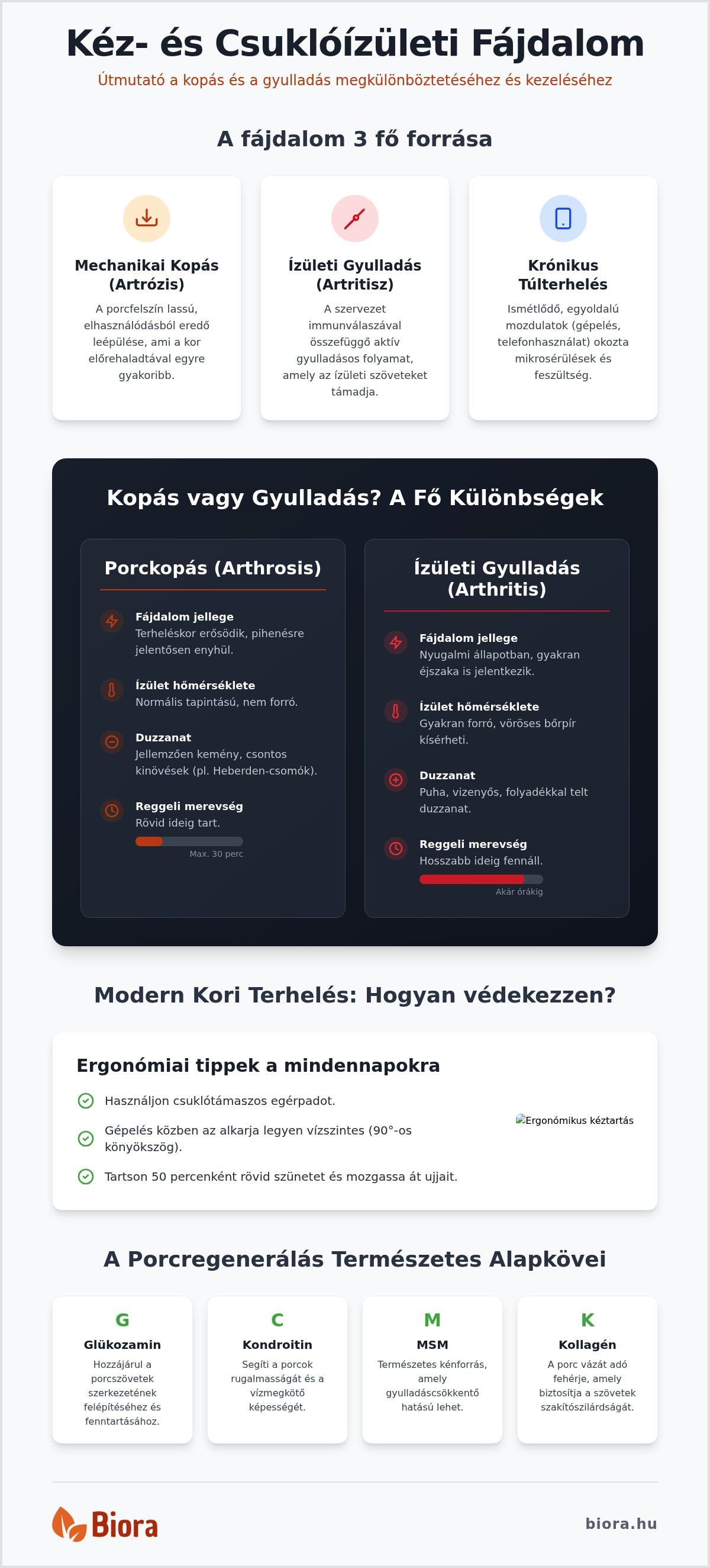 Csukló ízületi fájdalom okai
