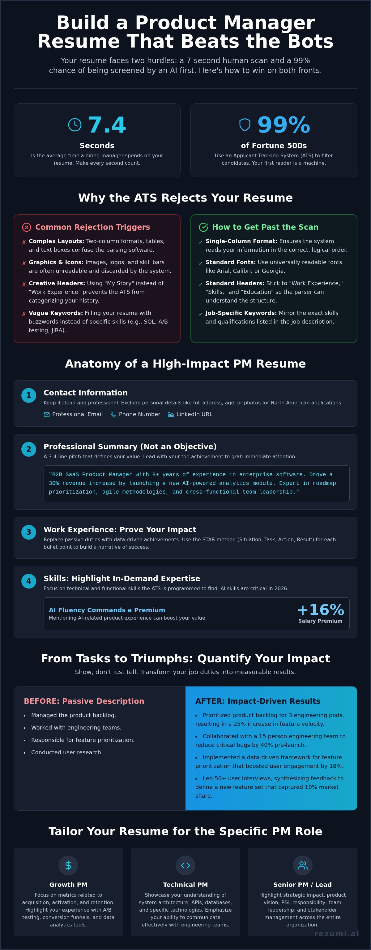 Product manager resume