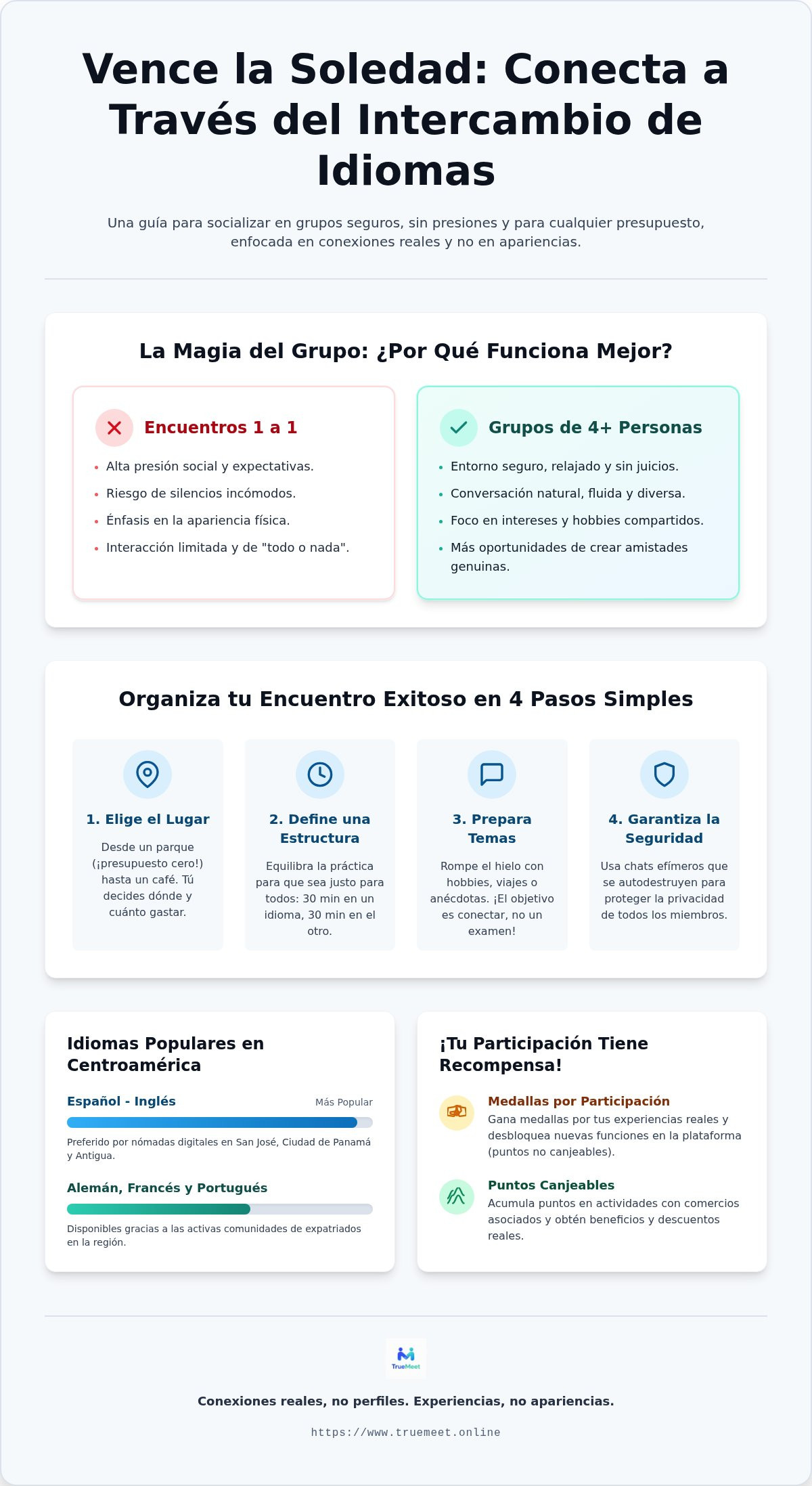 Intercambio de idiomas para socializar