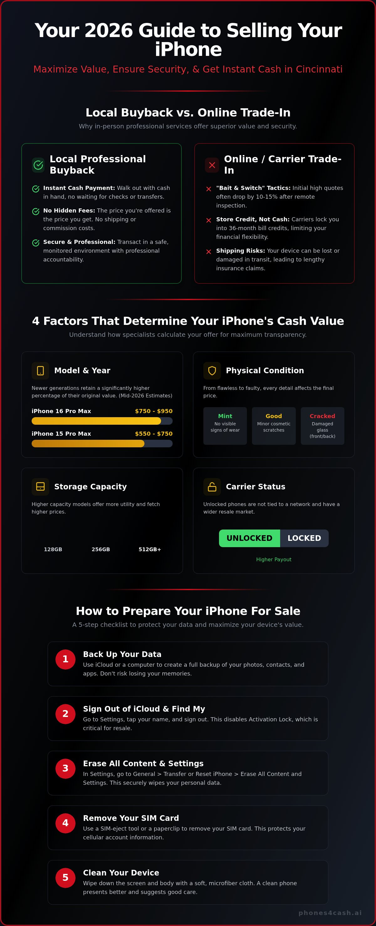 Sell used iphone cincinnati