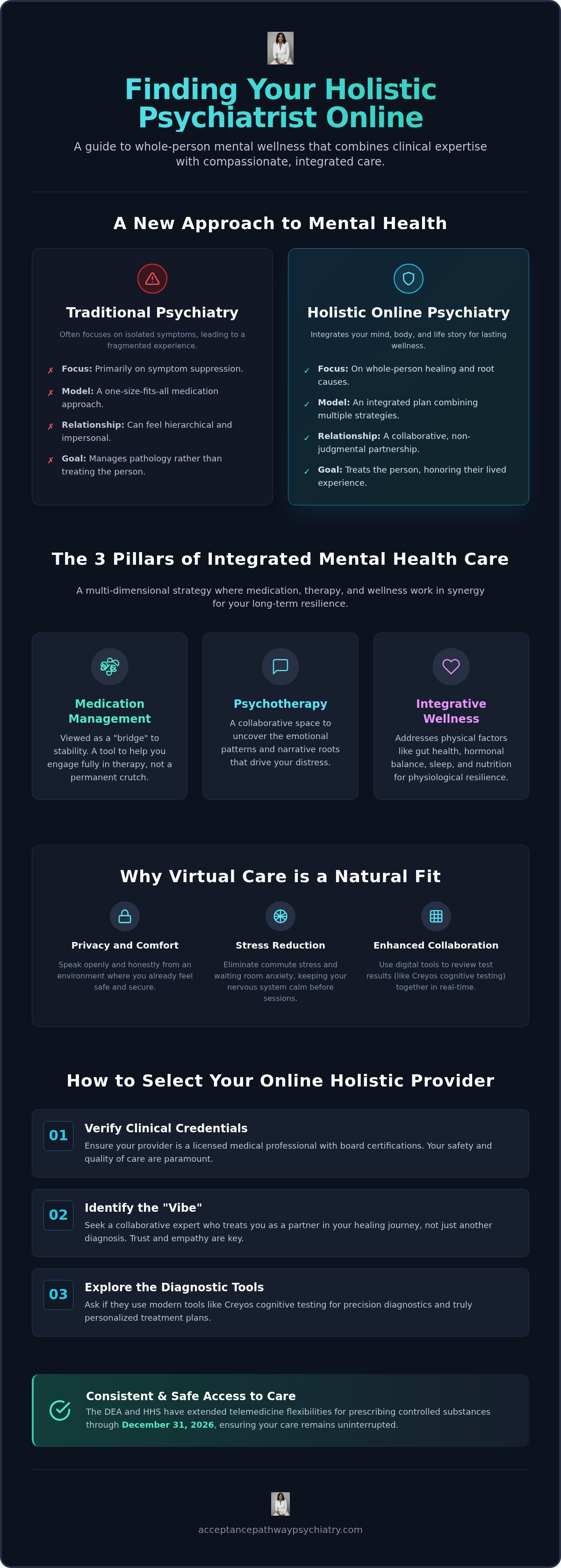 Holistic psychiatrist online