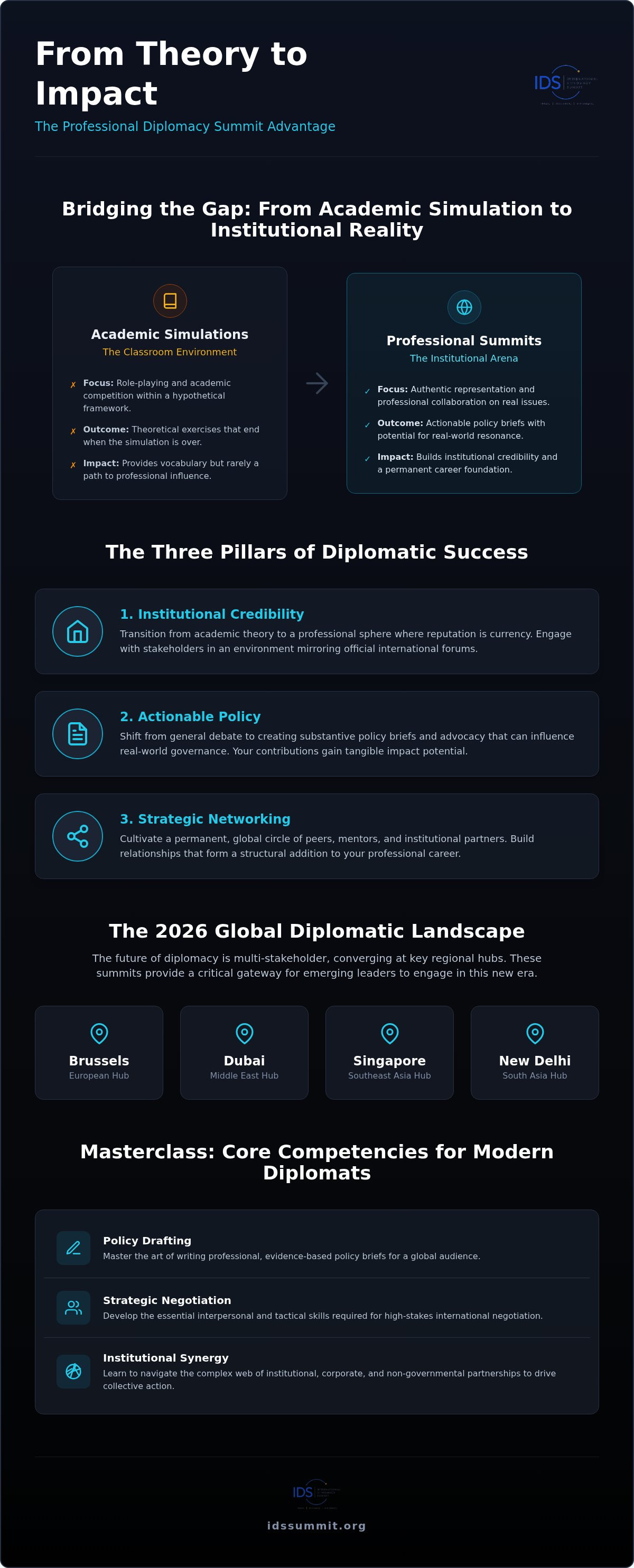 Professional diplomacy summit