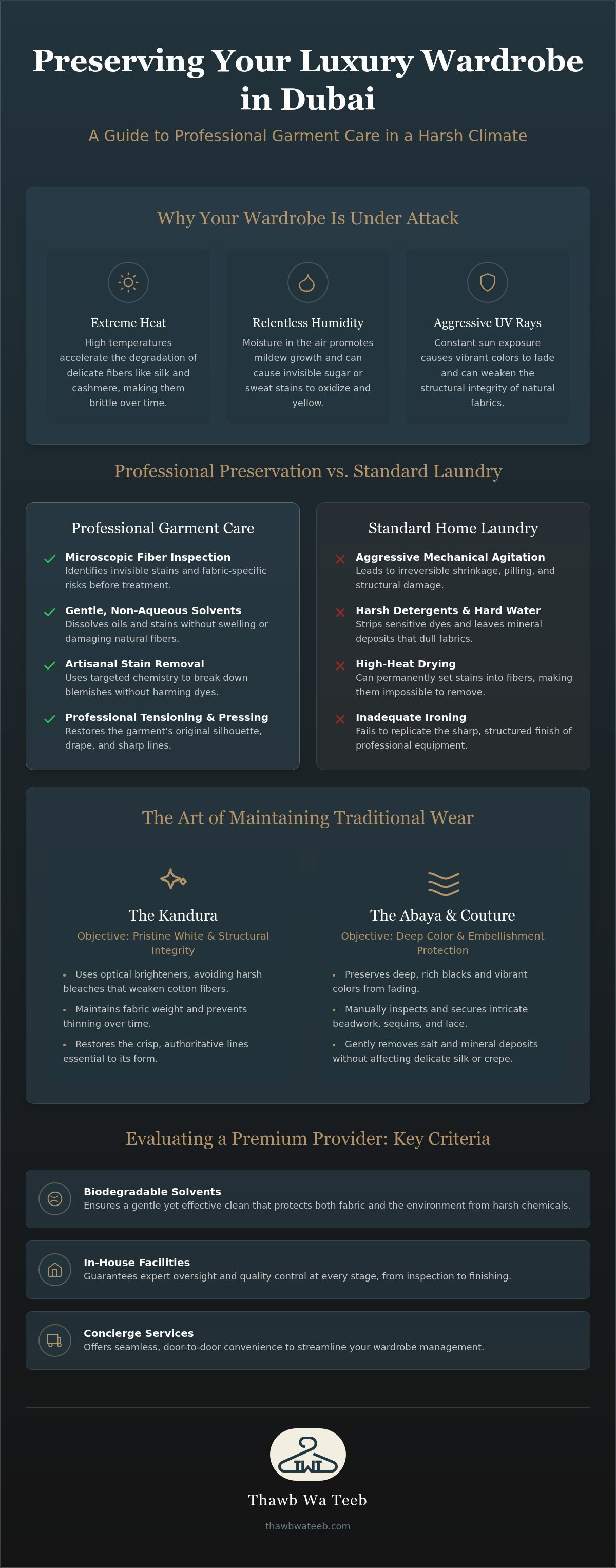 Professional garment care Dubai