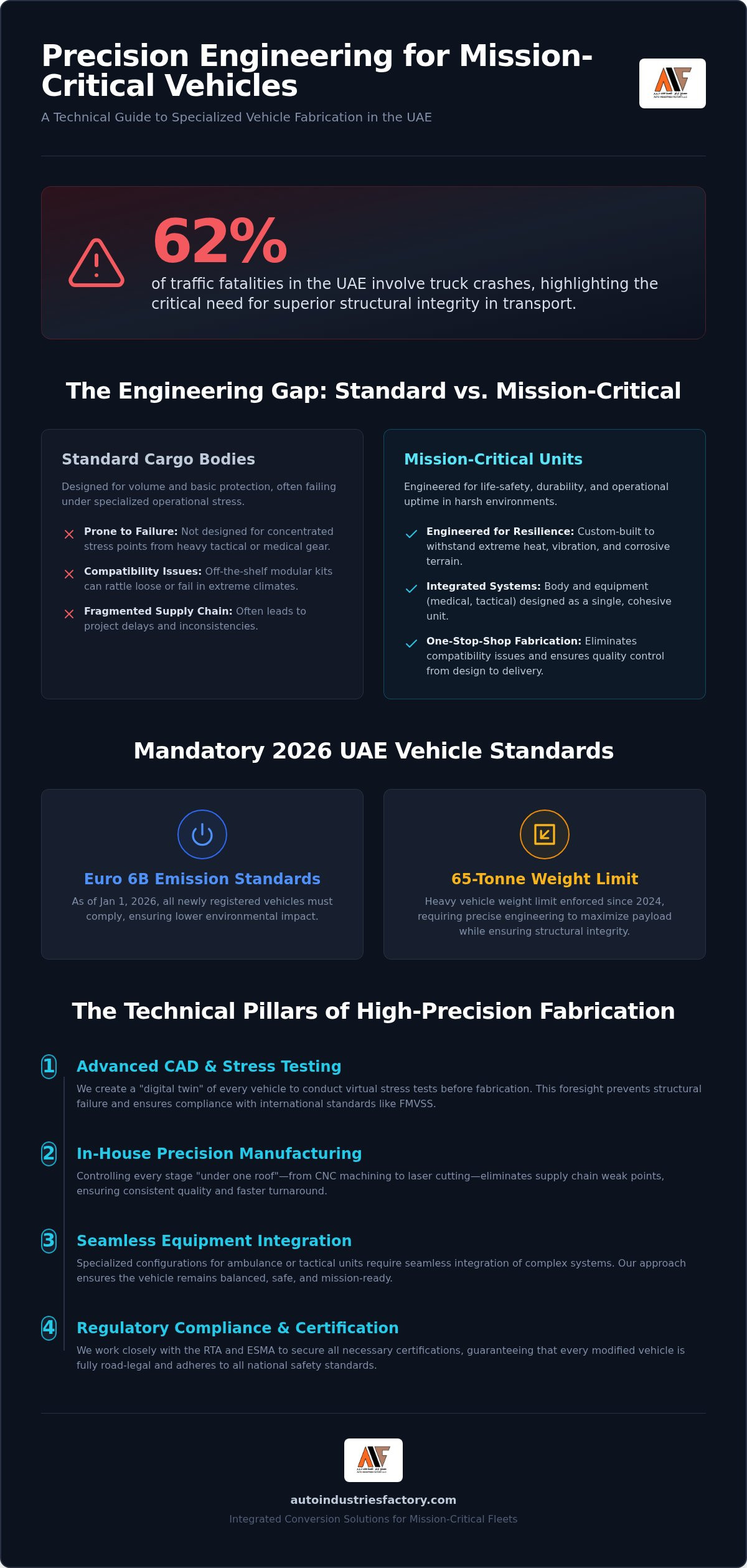 Specialized vehicle fabrication UAE
