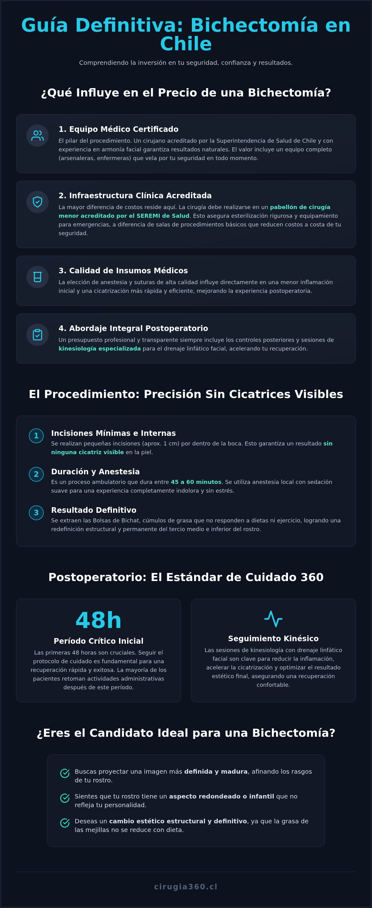 Bichectomia precio chile