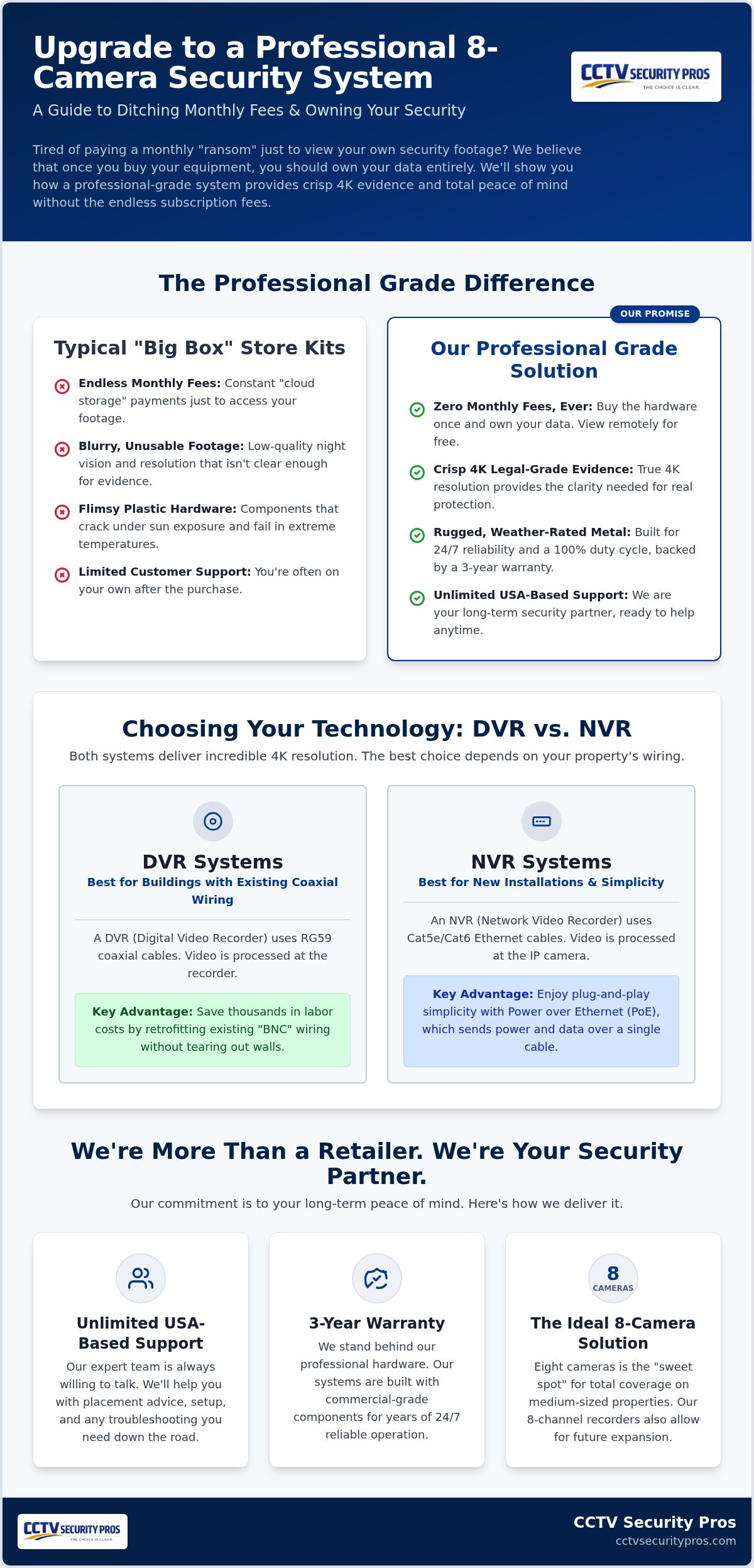 Dvr security camera system