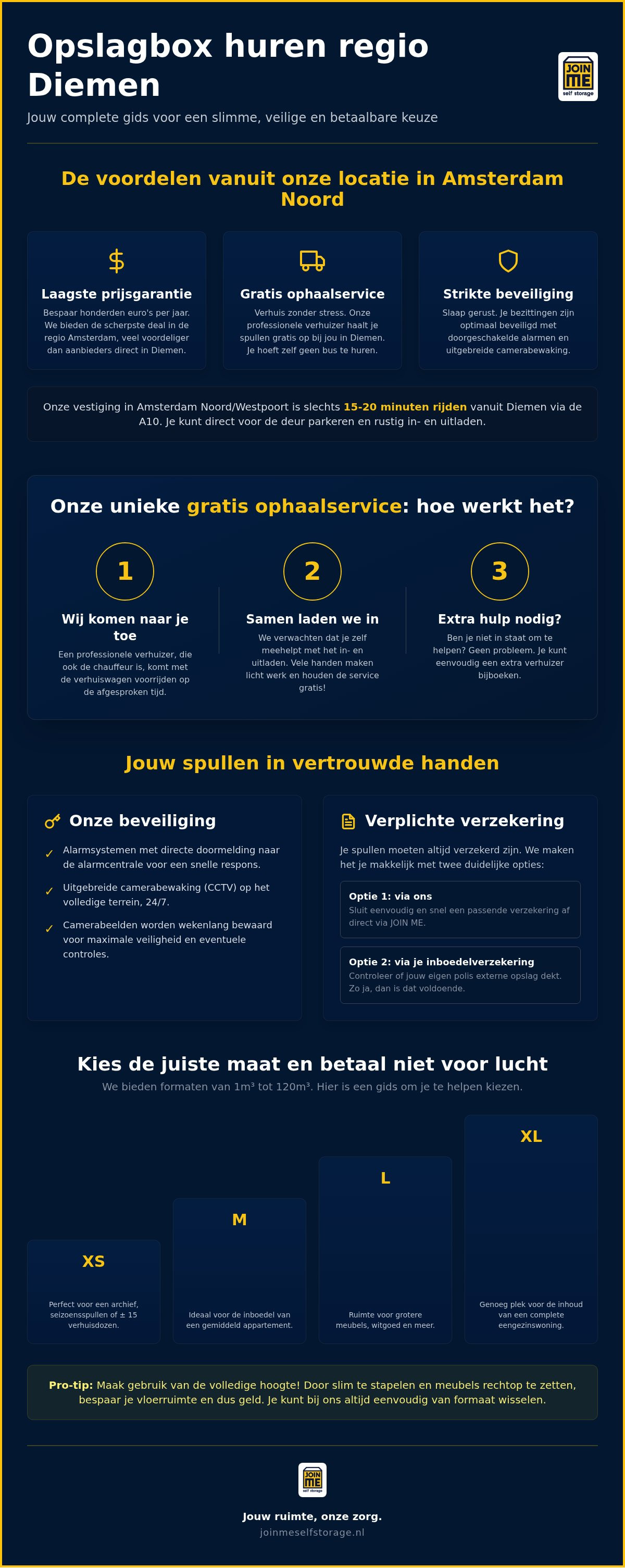 Opslagbox huren Diemen