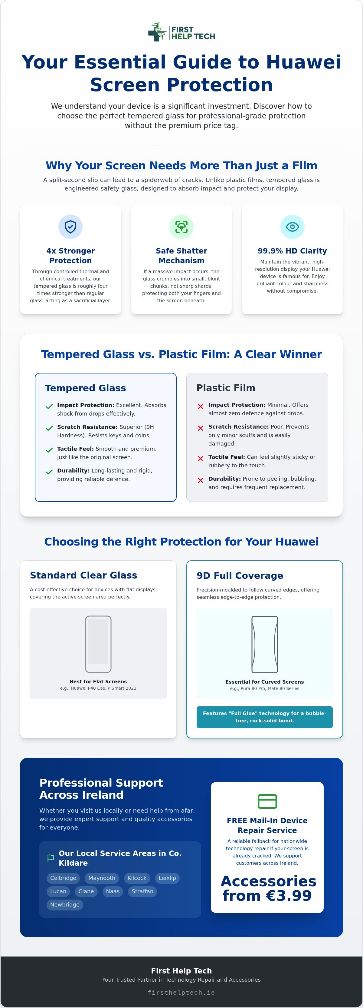 Huawei tempered glass