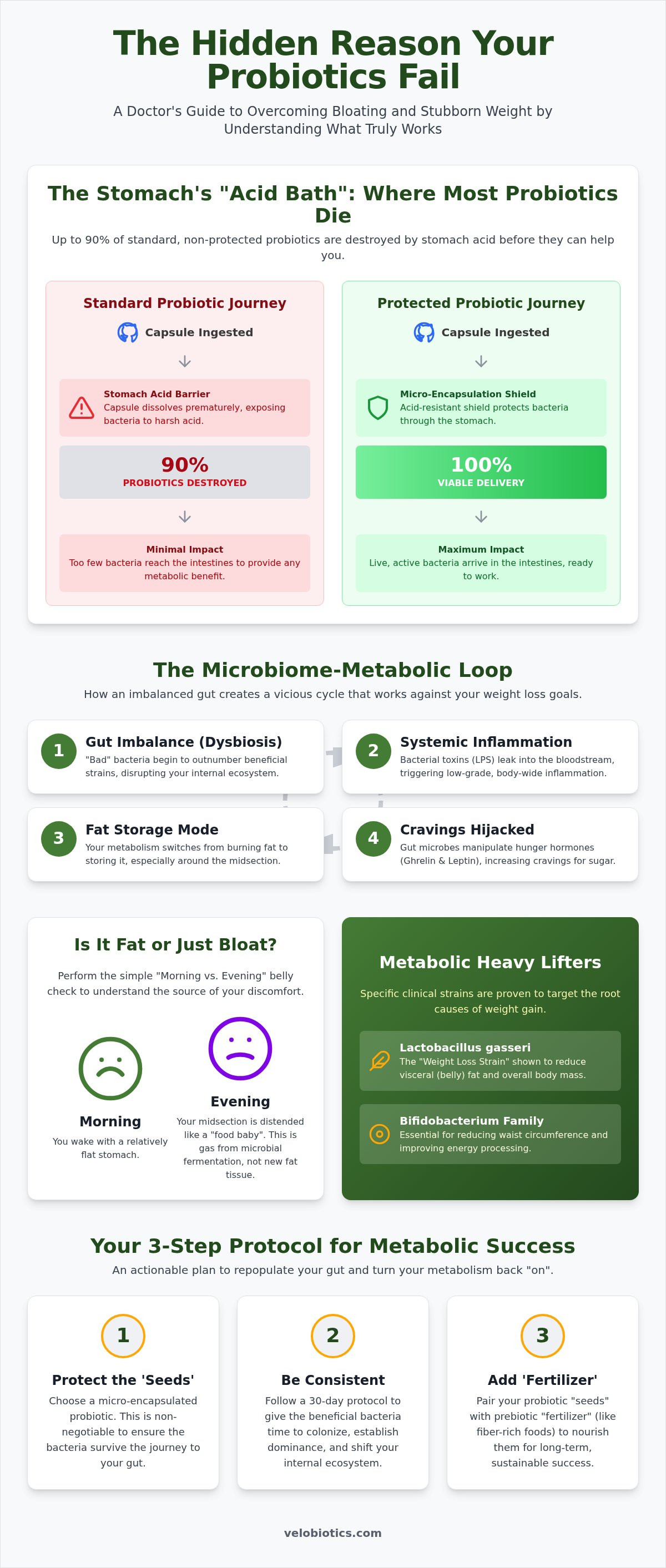 Probiotics for bloating and weight loss