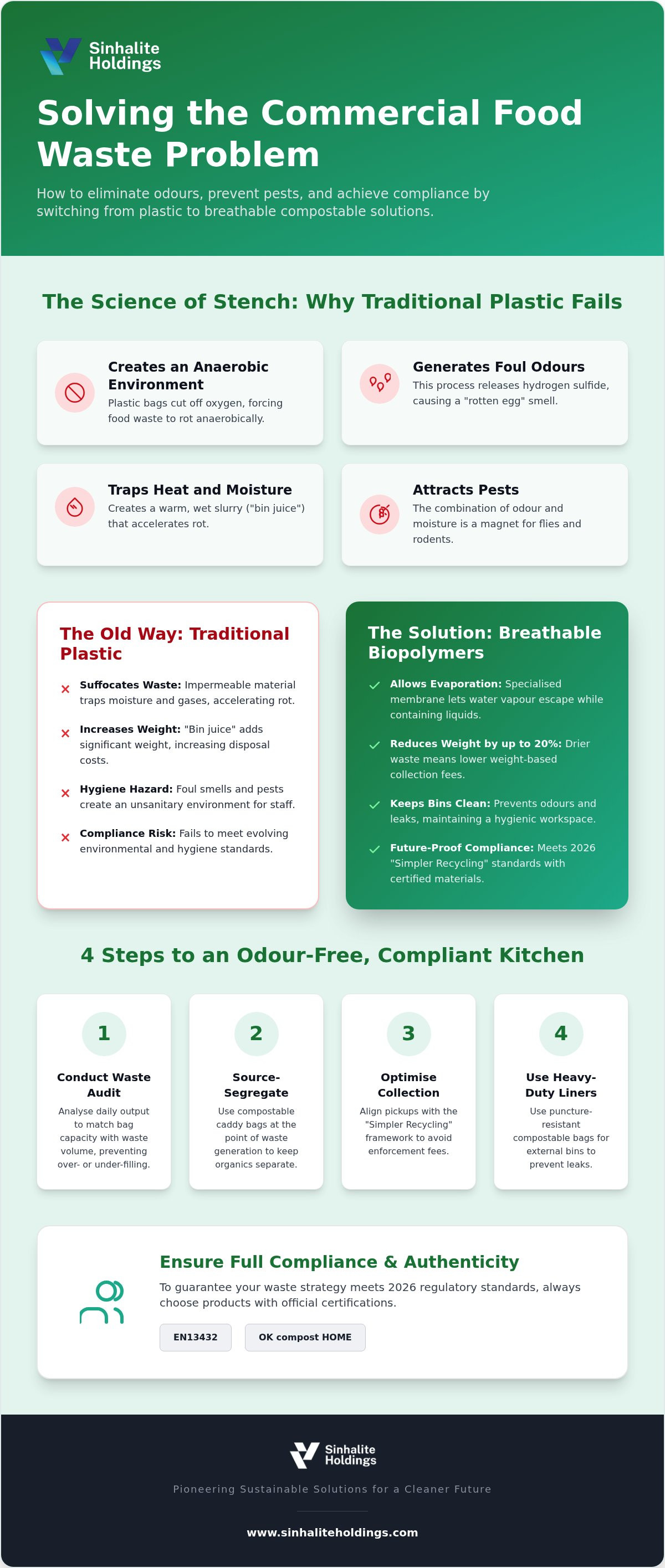 Compliant food waste disposal for UK businesses